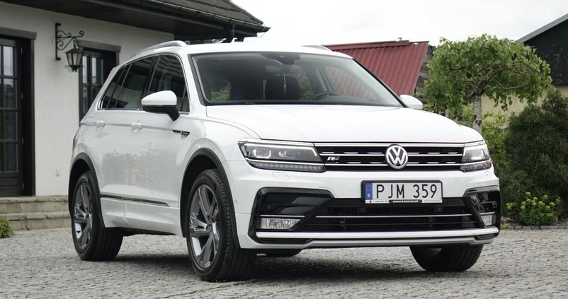 Volkswagen Tiguan cena 99700 przebieg: 175000, rok produkcji 2017 z Siemiatycze małe 667